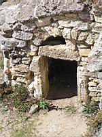 Vaucluse, Bollene, Site troglodyte de Barry, Porte (06)